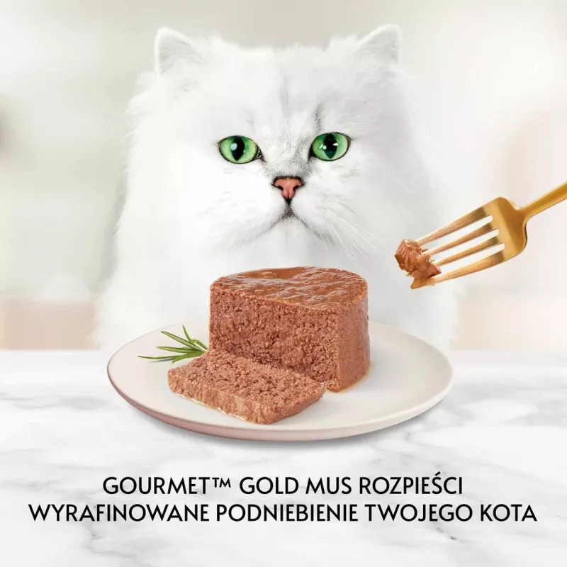 GOURMET Gold jautiena - šlapias kačių maistas - 85 g