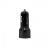 Automobilinis įkroviklis SBOX CC-038 38W juodas — dviejų prievadų USB maitinimo adapteris