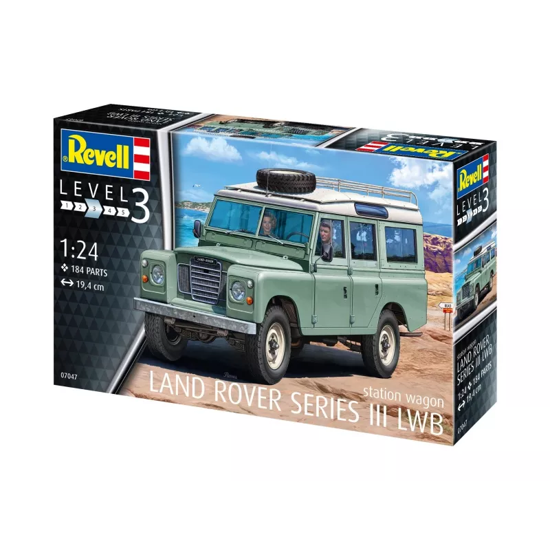 Plastikinis modelis Land Rover Series III