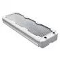 Radiatorius Juoda Ice Nemesis 360GTX Satin White 360mm CPU skysčio aušinimo radiatorius