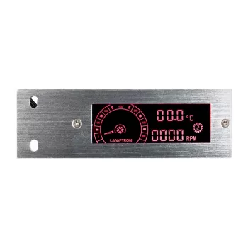 Lamptron TC20 PCI RGB ventiliatoriaus ir LED valdiklis – sidabrinis