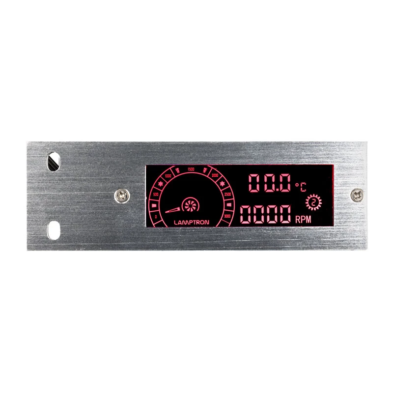 Lamptron TC20 PCI RGB ventiliatoriaus ir LED valdiklis – sidabrinis