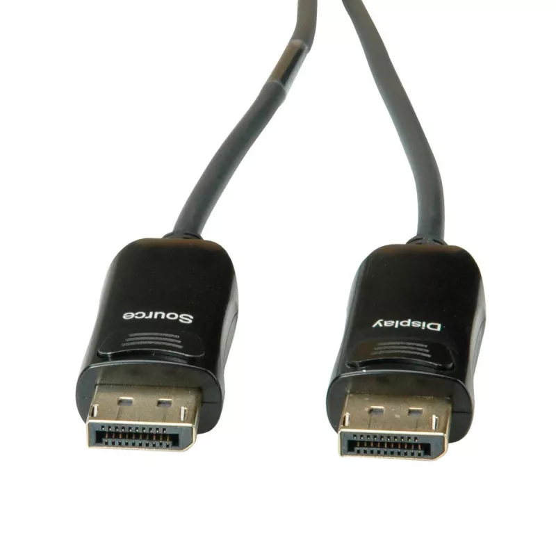 ROLINE DisplayPort v1.4 kabelis AOC 8K60 ST/ST 20m - Kabelis - Skaitmeninis/Ekrano/Vaizdo - 20 m (14.01.3493)