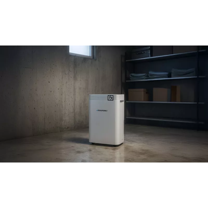 Drėkintuvas BLAUPUNKT ADH801 — 20 l per parą (maks. 36 l/24 val.), 4,2 l talpos bakelis, 600 W, R290, LED ekranas