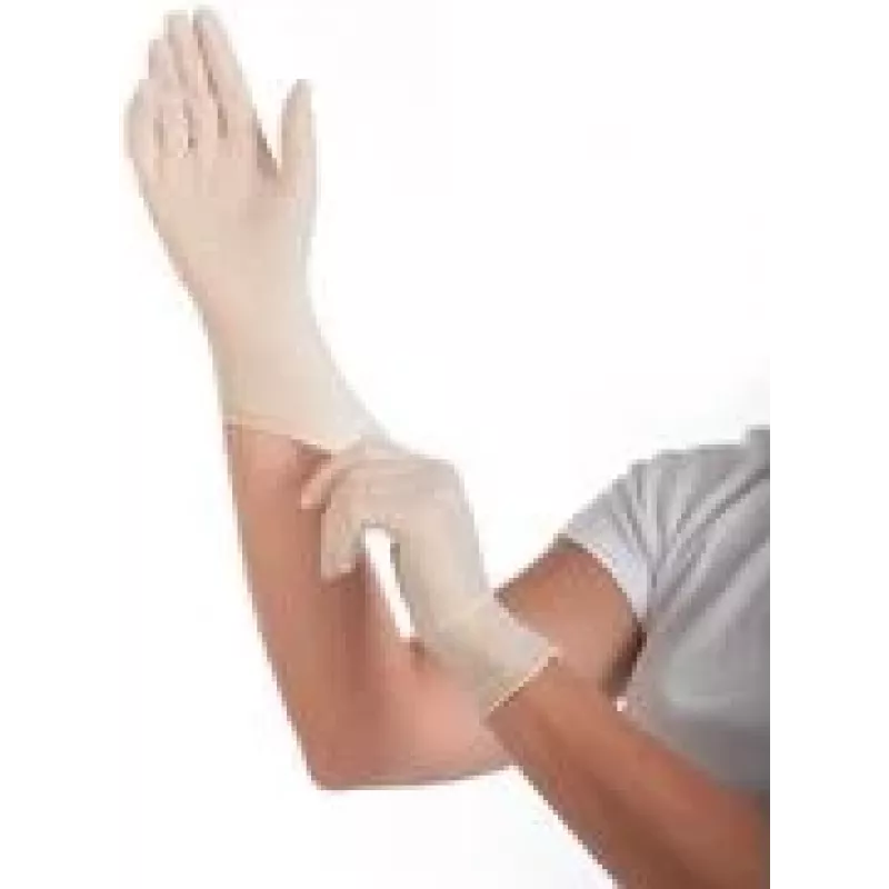 pirštinės Latex be pudros XL (2670)