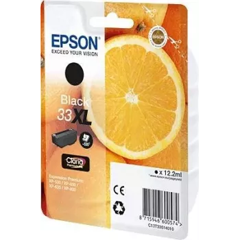 Epson Oranžinės C13T33514010 rašalo kasetė 1 vnt. Originali juoda