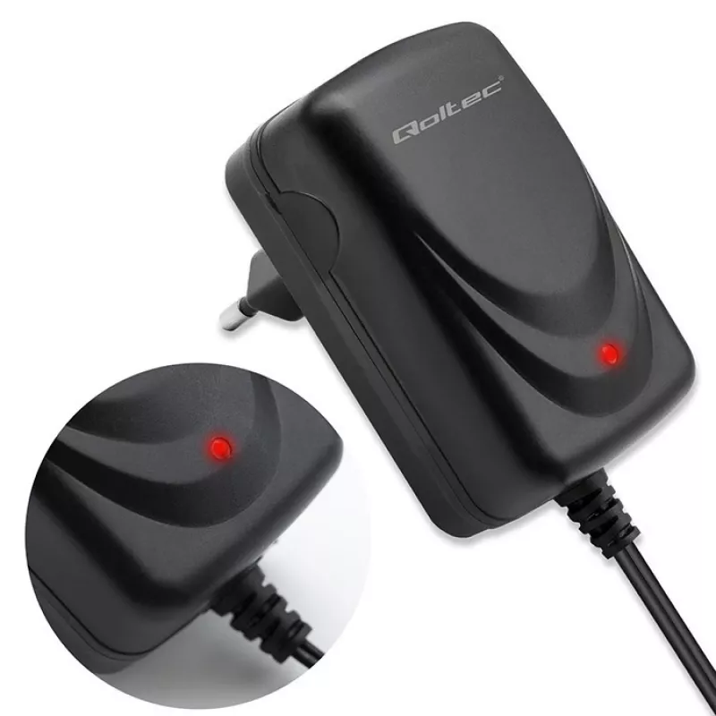 Baterijų įkroviklis QOLTEC Charger for AGM GEL STD 12V 1.5A