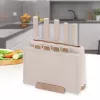 Maestro MR-1412-BEIGE peilių rinkinys su blokeliu + pjaustymo lentelių rinkinys, smėlinė