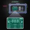 Qoltec išmanusis mikroprocesorinis akumuliatoriaus įkroviklis su akumuliatoriaus testeriu ir 12V atkūrimo funkcija | 6A | LCD | Akumuliatoriaus įkroviklis AGM LiFePO4 GEL akumuliatoriams