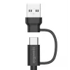 USB 3.2 Gen 1 (3.1 Gen 1) laidas Speedlink SL-460101-BK, 3 m, USB A/USB C į USB C, juodas