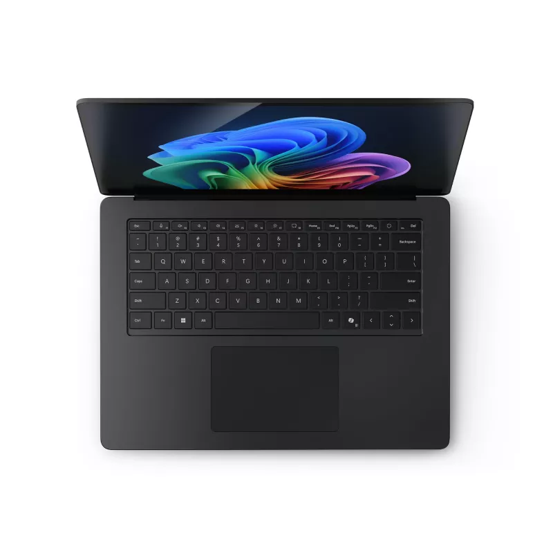 Microsoft Surface Laptop Copilot+ PC verslui – 7-oji laida – Snapdragon X Elite X1E-80-100 – Win 11 Pro – Qualcomm Adreno – 32 GB RAM – 1 TB SSD – 38,1 cm (15 colių)