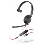 Headset Poly Juodawire 5210 Monaural USB-C