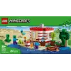 Konstruktorius LEGO Minecraft rinkinys 21275 TNT džiunglių namelis, 287 detalės, 2 minifigūrėlės, amžius 8+