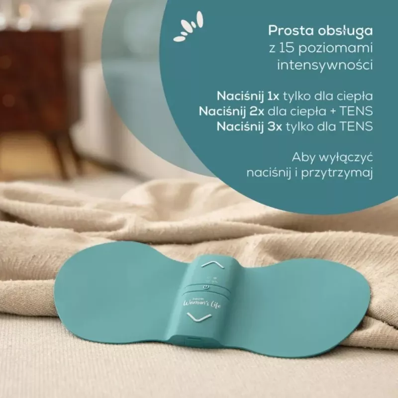 Menstruacijų atpalaidavimo prietaisas Beurer EM 55 su TENS technologija pilvo skausmui malšinti