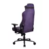 Žaidimų kėdė Arozzi Vernazza SoftFabric Purple — ergonomiškas dizainas, reguliuojami porankiai ir aukštis