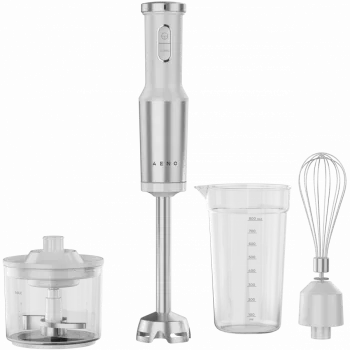 Panardomasis blenderis, 1200W, CB, baltas, tigro dantų pjaustytuvas, plaktuvas, virtuvės kombainas, puodelis