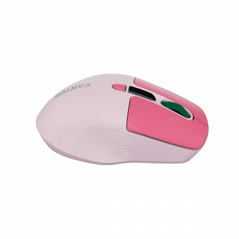 Canyon MW-26 - 2in1 belaidė optinė pelė Bluetooth / 2,4 GHz - tyli - rožinė