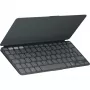 Logitech Keys-To-Go 2 klaviatūra universali Bluetooth AZERTY prancūziška grafito spalva
