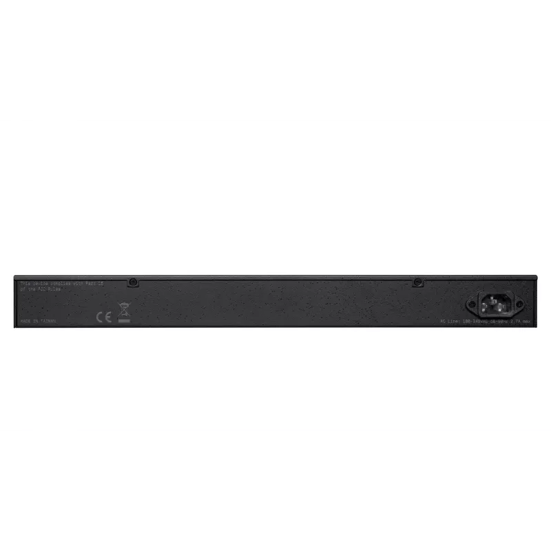 GS-2426P Valdomas L2 Gigabit Ethernet (10/100/1000) maitinimas per Ethernet (PoE) 1U juoda