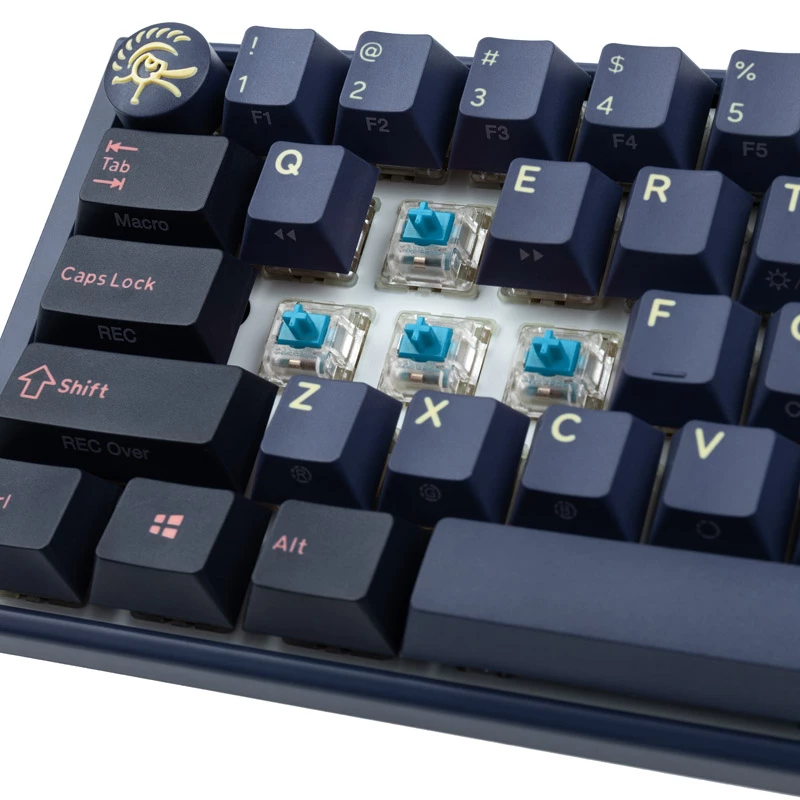 Ducky One 3 Cosmic Mėlyna Mini žaidimų klaviatūra, RGB LED - MX-Mėlyna (US)
