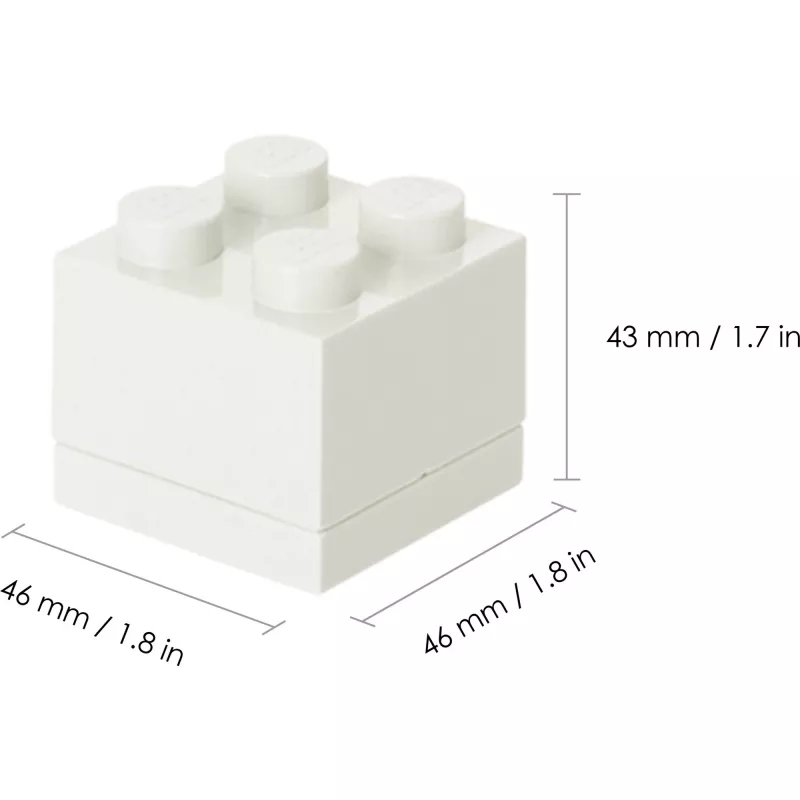 LUNCH BOX Lego Mini Baltas 40111735 (40111735)