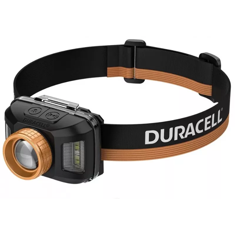Duracell DH850R Dovanų dėžutės priekinis žibintas juoda, oranžinė