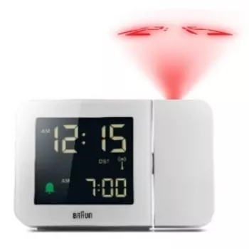 Braun 67161 žadintuvas Skaitmeninis žadintuvas Baltas