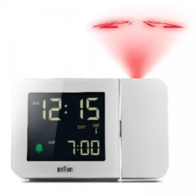 Braun 67161 žadintuvas Skaitmeninis žadintuvas Baltas