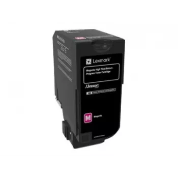 Lexmark RETURN-tonerio kasetė Magenta 74C2HM0 dažų kasetė, purpurinė, 3000 puslapių