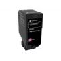 Lexmark RETURN-tonerio kasetė Magenta 74C2HM0 dažų kasetė, purpurinė, 3000 puslapių