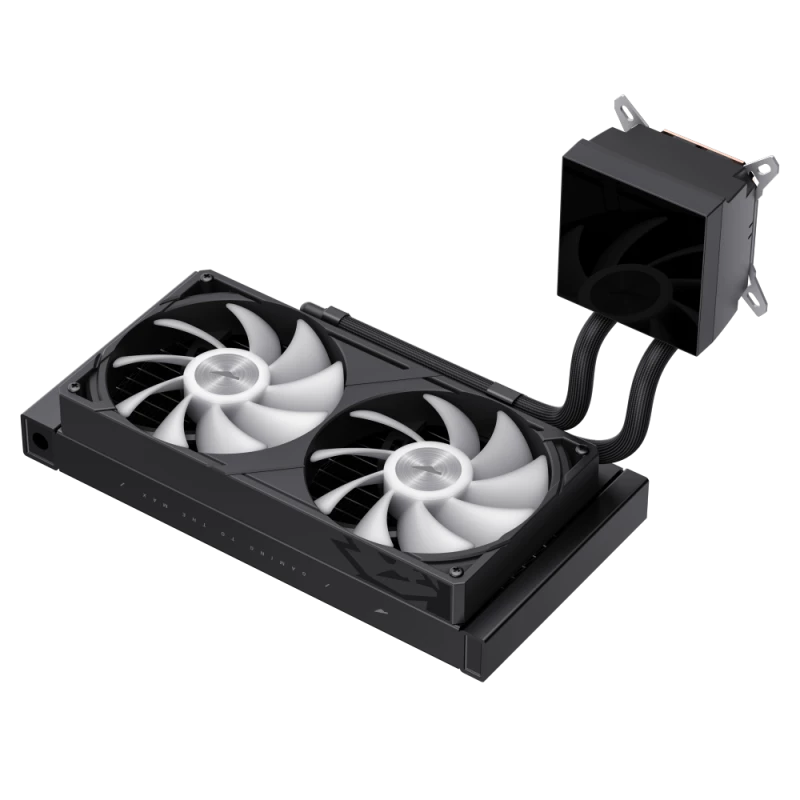 Gamemax CPU skysčio aušintuvas | GLACIER 240 LCD BK | Intel, AMD