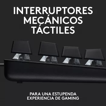 Logitech G G413 TKL SE, laidinis, USB, mechaninis jungiklis, QWERTY, LED, juoda