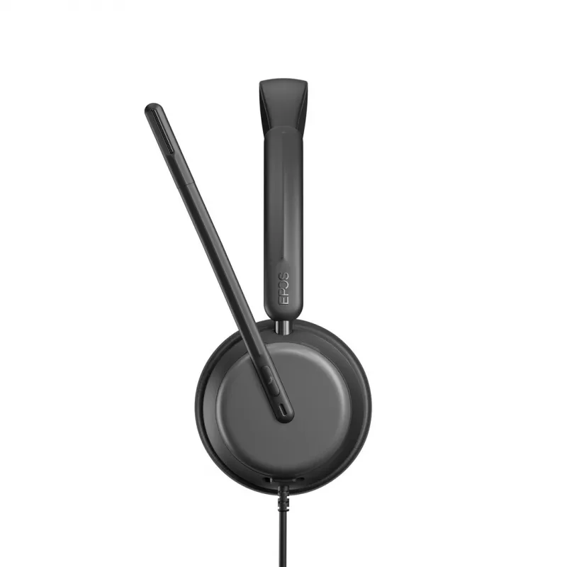 EPOS IMPACT 860 ANC ausinės su laidu, lankeliu, biurui/skambučių centrui, USB Type-C, juodos