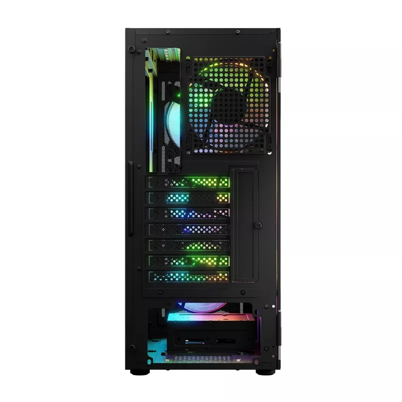 Kompiuterio korpusas Logic Concept Portos ARGB ATX juodas