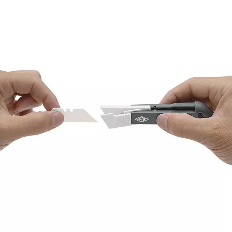 Utility Knife WEDO 79 810 Anthracite White