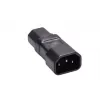 „Microconnect PEA1415“ laido jungčių adapteris C14 C15 juodas