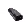 „Microconnect PEA1415“ laido jungčių adapteris C14 C15 juodas