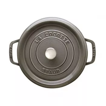 Staub Cocotte 3,8 L apvali ketaus troškintuvo kepimo forma