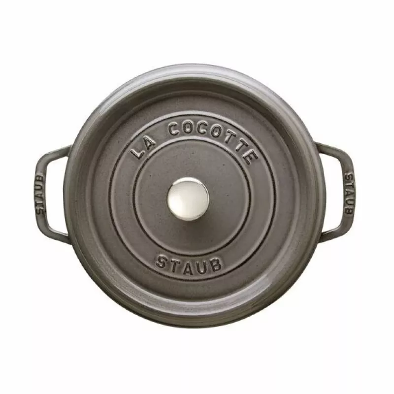 Staub Cocotte 3,8 L apvali ketaus troškintuvo kepimo forma