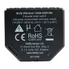 Shelly 2PM Gen4 roletų/žaliuzių pavara 2 kanalai, kintamoji srovė 110–240 V, 2,4 GHz „Wi‑Fi“, 1,4 W, 8000 KB „flash“ atmintis