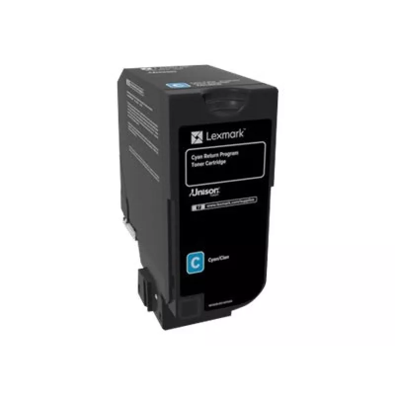 Lexmark 74C20C0 Tonerio kasetė 1 vnt. Originali žalsvai mėlyna