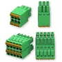 Jungčių blokas Teltonika Networks PR5MEC15, 2×5 + 2×3 kontaktai, žalias, nuėmimo ilgis 1 cm, vardinė įtampa 300 V
