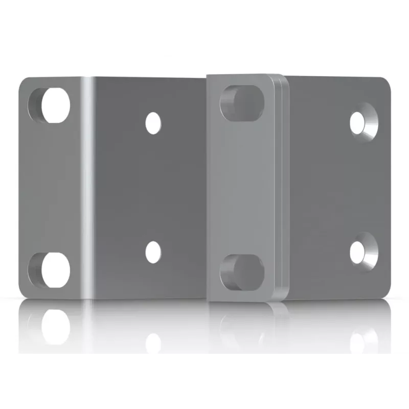 Montavimo komplektas Ubiquiti UACC-Rack-Ear-1U pilkas cinkuotas plienas