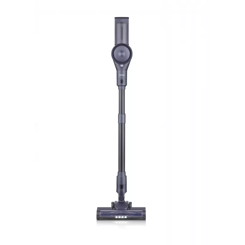 Stick vacuum SEVERIN HV 7178 — belaidis Li‑Ion 2.2 Ah, 130 W, beciklis 0.5 L, mėlynas metalikas