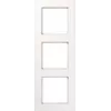 Sieninė plokštė / jungiklių dangtelis JUNG A5583BFWW — baltas termoplastikas, 85 × 227 mm