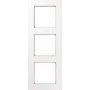 Sieninė plokštė / jungiklių dangtelis JUNG A5583BFWW — baltas termoplastikas, 85 × 227 mm