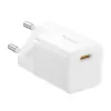 Baseus P10110909213-00 USB-C GaN5 mini 25W mains charger Balta