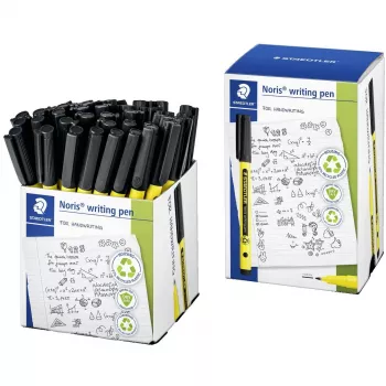 STAEDTLER plonaraštis Noris rašomasis rašiklis juodas 0,6 mm Fein