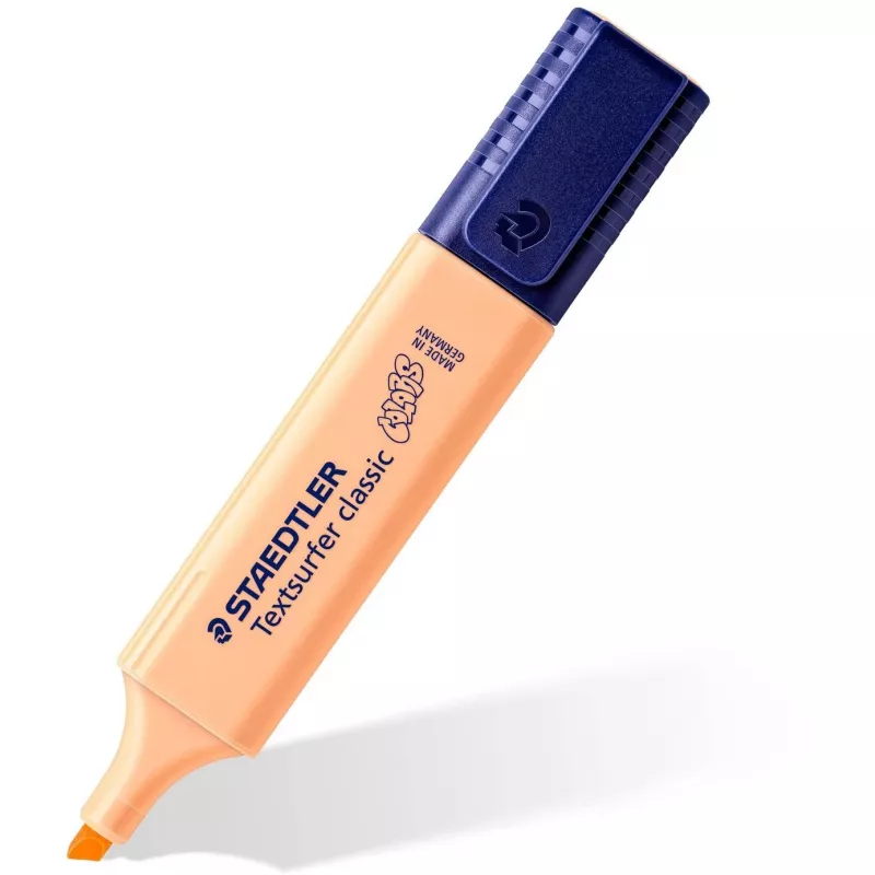 Žymeklių rinkinys Staedtler 364 C 6 vnt. Kaltinis antgalis Laimo Mėtų Persikų Rožinė Violetinė Geltona