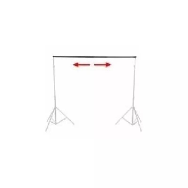 Walimex Pro teleskopinis fono strypas 120-307 cm, iki 6 kg, kaištinė jungtis